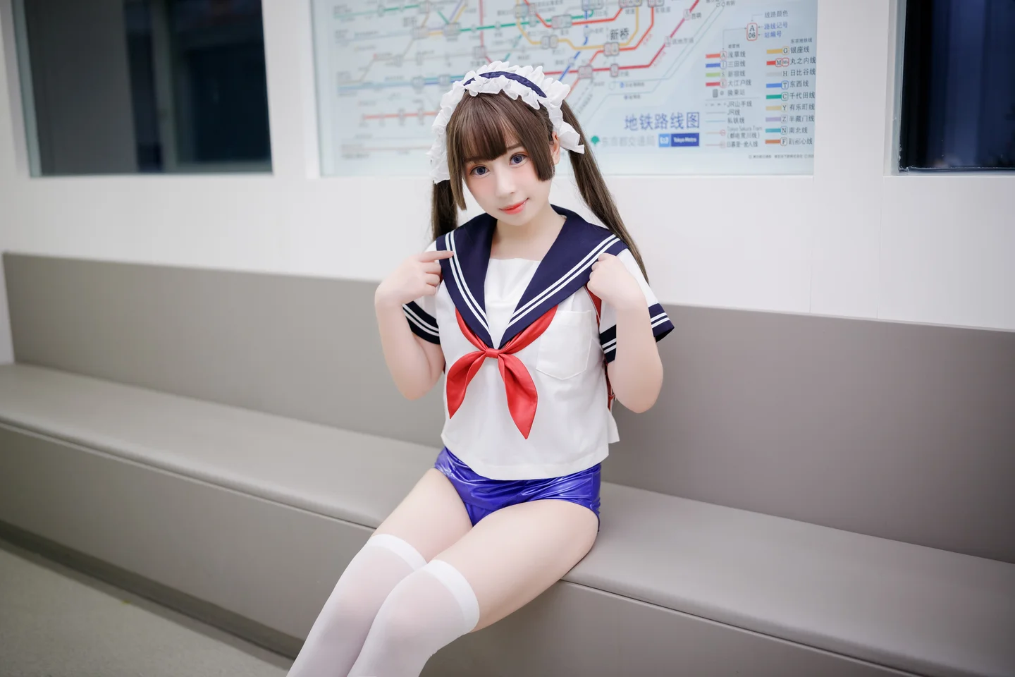 胡桃猫 - No.033 电车痴女 [152P-2GB] tg@simisebaisi 【丝足阁】003.webp